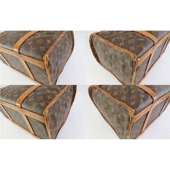 Louis Vuitton Brown and Tan Monogram Travel Bag Unisex - Picture 6 of 13